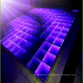 Disco Stage 3D Efecto Espejo portátil LED Dance Floor